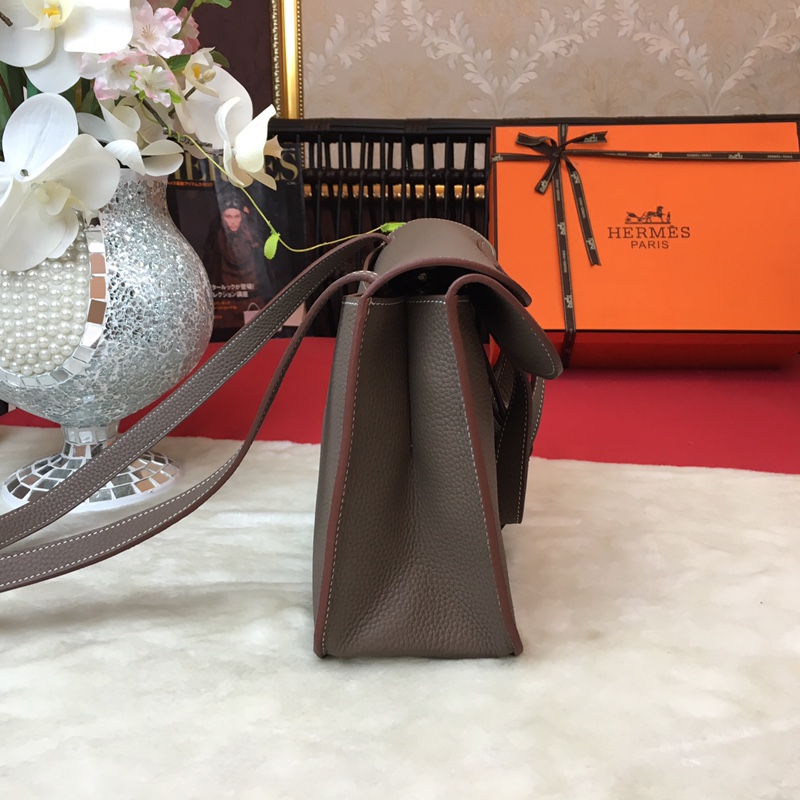 에르메스 할잔백31 그리스메이어 은장 소가죽